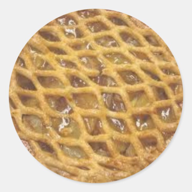 Adesivo Redondo Apple Pie (Frente)
