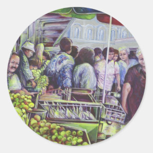 Adesivo Redondo Apple Pies requer Apple, Misloc