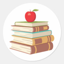 Apple Vermelha e Livros