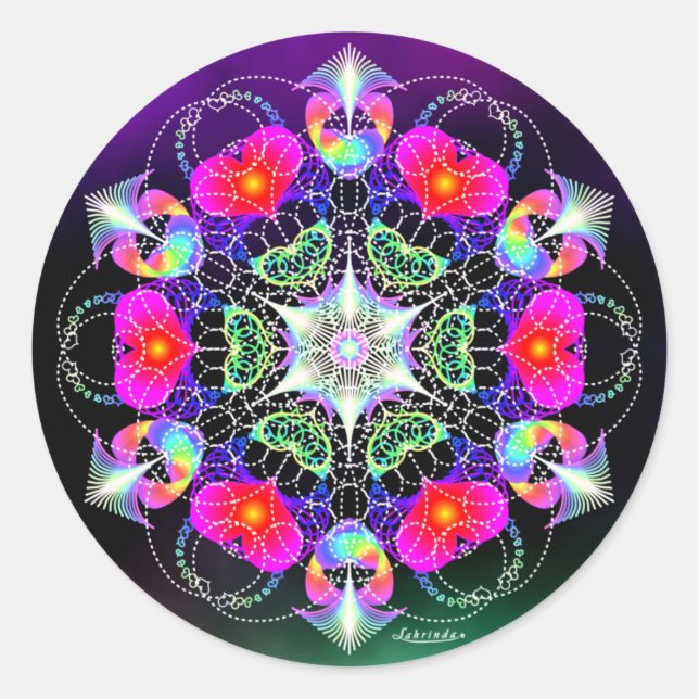 Adesivo Redondo Apreciação (Frente)