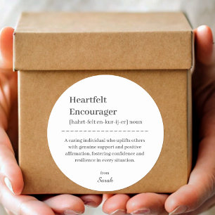 Adesivo Redondo Apreciação de Funcionários do Professor Mentor Obr