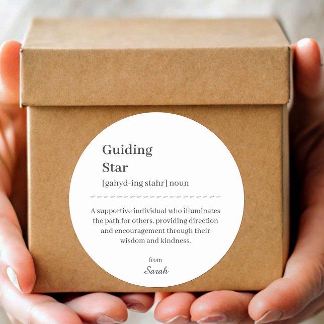 Adesivo Redondo Apreciação de Funcionários do Professor Mentor Obr (Teacher Mentor Employee Appreciation Thank You Classic Round Sticker)