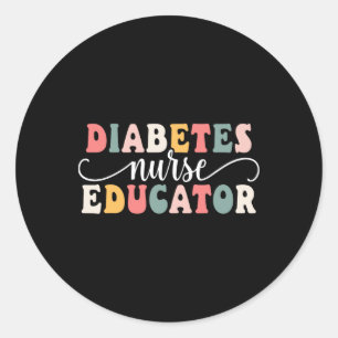 Adesivo Redondo Apreciação do Educador Enfermeiro da Diabetes