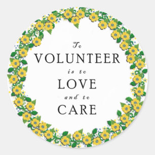 Adesivo Redondo Apreciação Voluntária