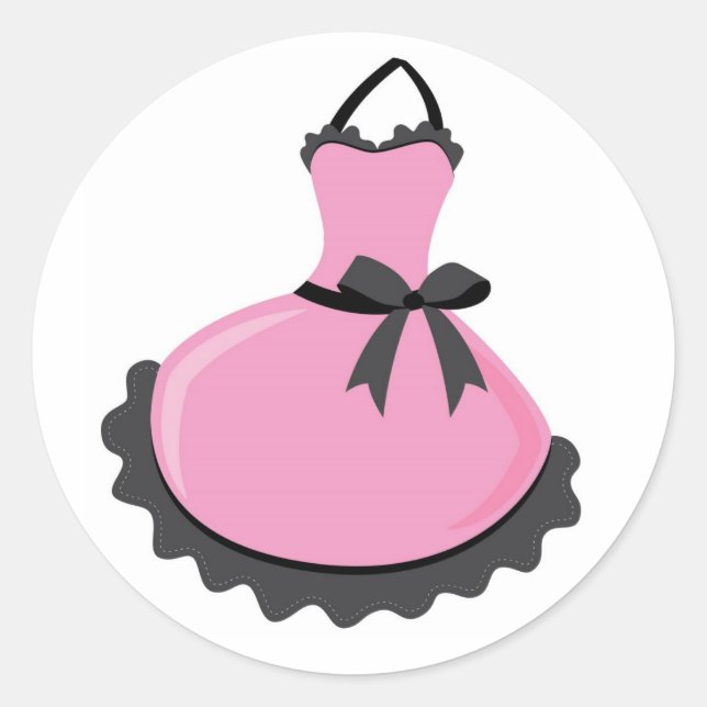 Adesivo Redondo Apron Stickers/Selos (Frente)