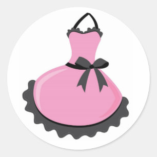 Adesivo Redondo Apron Stickers/Selos