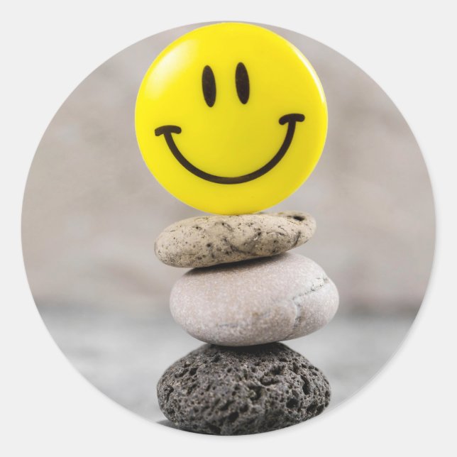 Adesivo Redondo Aproveite a vida! (Frente)