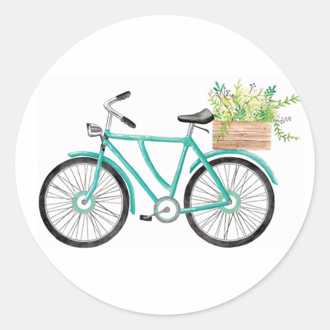 Adesivo Redondo Aqua Cruiser Stickers (Frente)