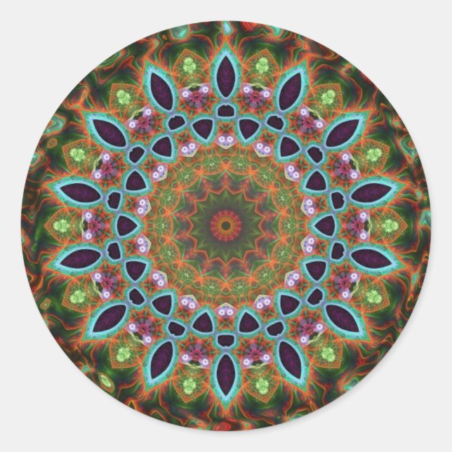 Adesivo Redondo Aqualia Sticker (Frente)