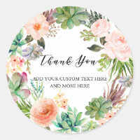 Aquarela Cactus Com Sucultura Personalizada Obriga