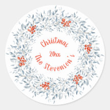 Aquarela de Natal. Tipografia Vermelho Feriados