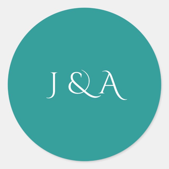 Adesivo Redondo Aquário Colorido (Frente)