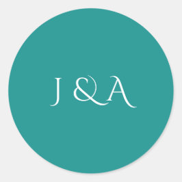 Adesivo Redondo Aquário Colorido