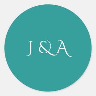 Adesivo Redondo Aquário Colorido