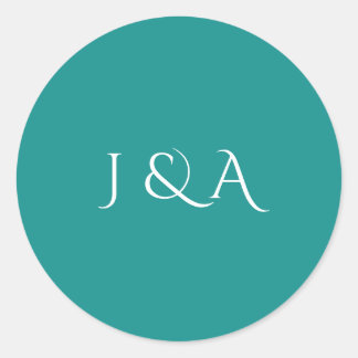 Adesivo Redondo Aquário Colorido