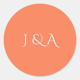 Adesivo Redondo Aquário Colorido