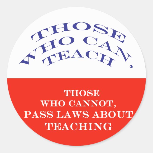 Adesivo Redondo Aqueles Que Podem (Frente)