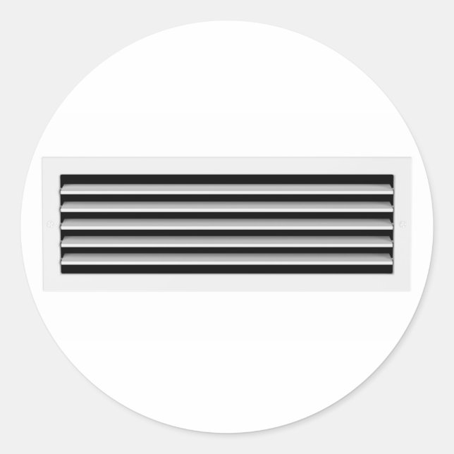 Adesivo Redondo Ar de ventilação (Frente)