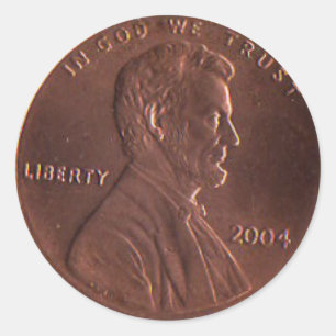 Adesivo Redondo AR- Pinheiros Redondos de Penny Sortuda