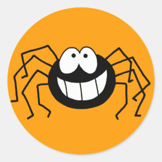 Adesivo Redondo Aranha