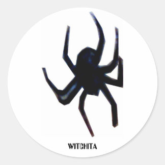 Adesivo Redondo aranha, WITCHITA