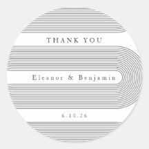 Arch Personalizado Linhas Brancas Pretas Nome Lega