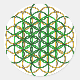 Adesivo Redondo Archangel Raphael3