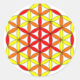 Adesivo Redondo Archangel Uriel01