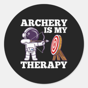 Adesivo Redondo Archery Arco Hunting Archer