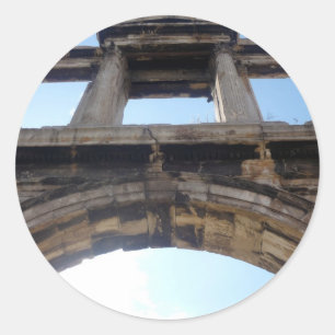 Adesivo Redondo arco de hadrian