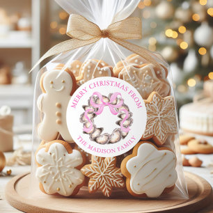 Adesivo Redondo Arco de ostra costeira de pré-disquete Endereço de