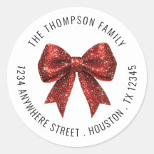 Arco do Coquette Vermelho com Glitter Retorna Ende