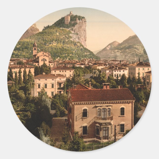 Adesivo Redondo Arco III, Trentino-Alto Adige, Itália (Frente)