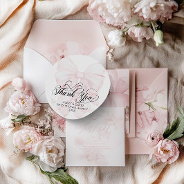 Adesivo Redondo Arco rosa moderno Chá de fraldas feminino elegant