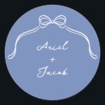 Adesivo Redondo Arco Wedding<br><div class="desc">vinheta redonda de arco</div>