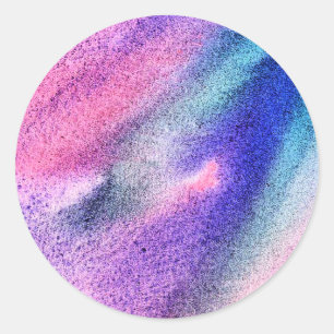 Adesivo Redondo Areia de mudança