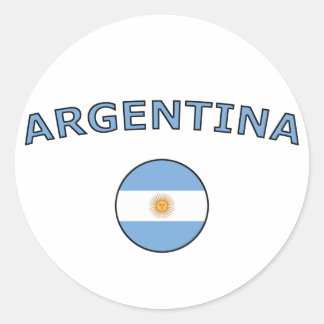 Adesivo Redondo Argentina