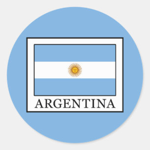 Adesivo Redondo Argentina