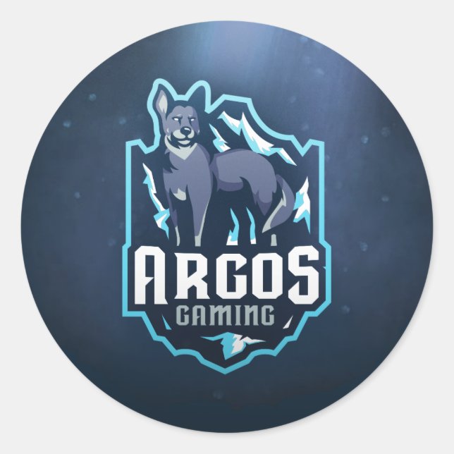 Adesivo Redondo ArgosGaming_Sticker2 (Frente)