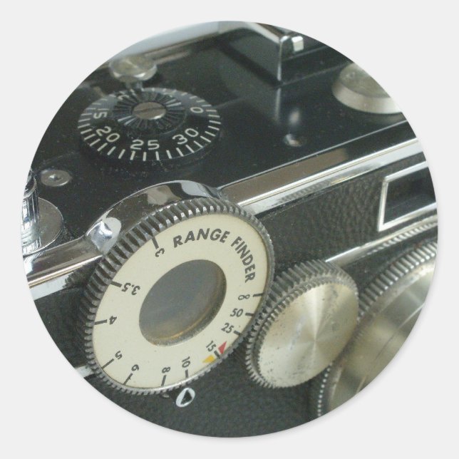 Adesivo Redondo Argus C-3 Sticker (Frente)