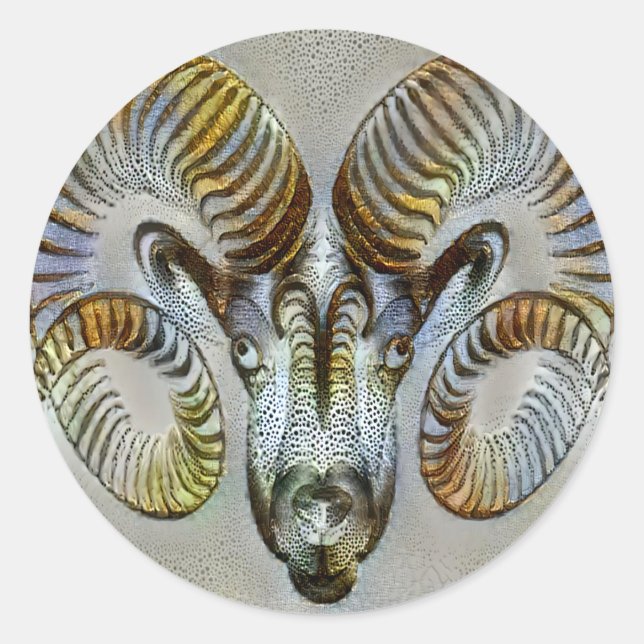 Adesivo Redondo Aries Venice (Frente)