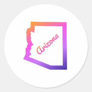 Adesivo Redondo Arizona