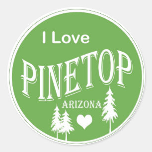 Adesivo Redondo Arizona de Pinetop
