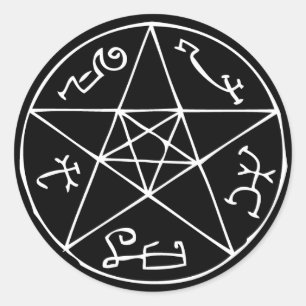 Adesivo Redondo Armadilha do Diabo