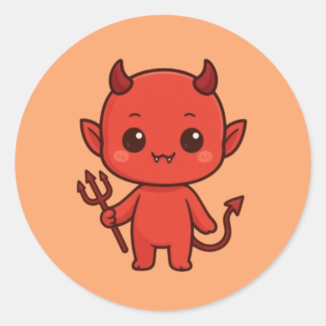 Adesivo Redondo Arroz de Tricksey (Frente)