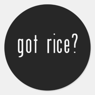 Adesivo Redondo arroz obtido?