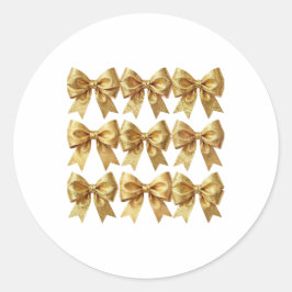 Adesivo Redondo Art Deco Opulence Geometric Patterns