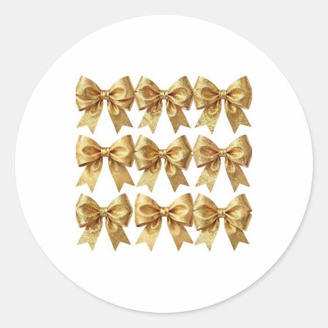 Adesivo Redondo Art Deco Opulence Geometric Patterns (Frente)