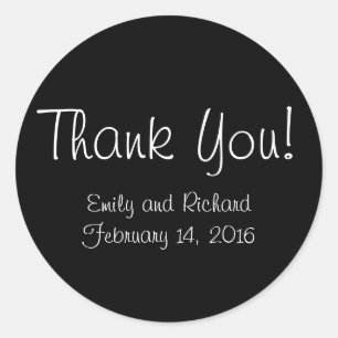 Adesivo Redondo Arte de noz e alvoroço   Casamento