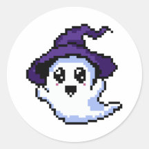 Arte em pixel fantasma amigável